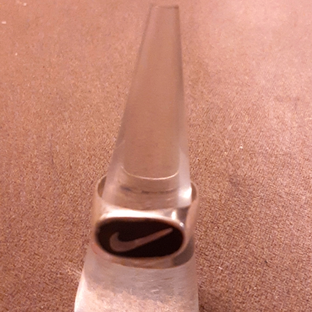 Vintage sterling silver NIKE ring